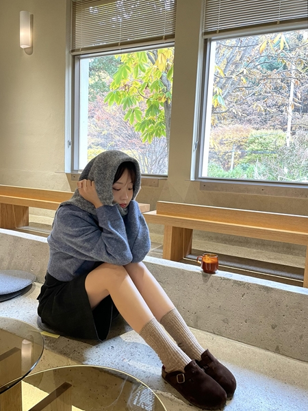 [CREW PICK!] 스웨이드 클로그