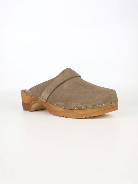 내추럴 라이닝 클로그 뮬_TAUPE(3cm)