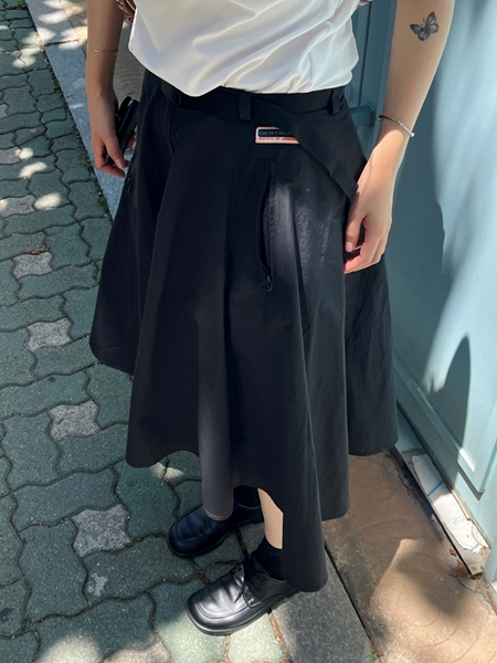엘린 나일론 스커트